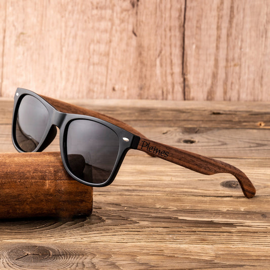 Personalized Wooden Sunglasses, Groomsmen Gifts, Custom Engraved Sunglasses, Groomsmen Proposal, Wedding Gifts for Guys, Bachelor Party Gift