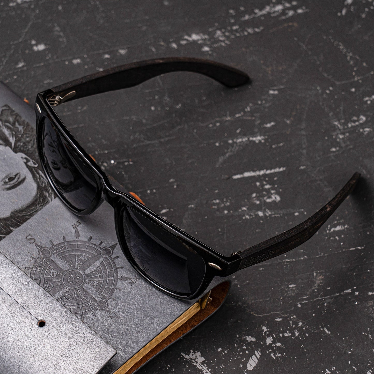 Personalized Ebony Wood Sunglasses, Engraved Wood Sunglasses, Groomsman Sunglasses, Groomsmen Proposal, Groomsmen Gifts, Bachelor Party Gift