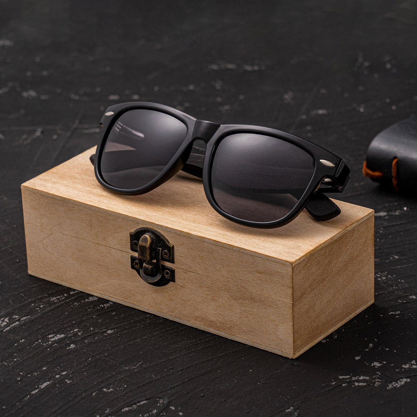 Personalized Ebony Wood Sunglasses, Engraved Wood Sunglasses, Groomsman Sunglasses, Groomsmen Proposal, Groomsmen Gifts, Bachelor Party Gift