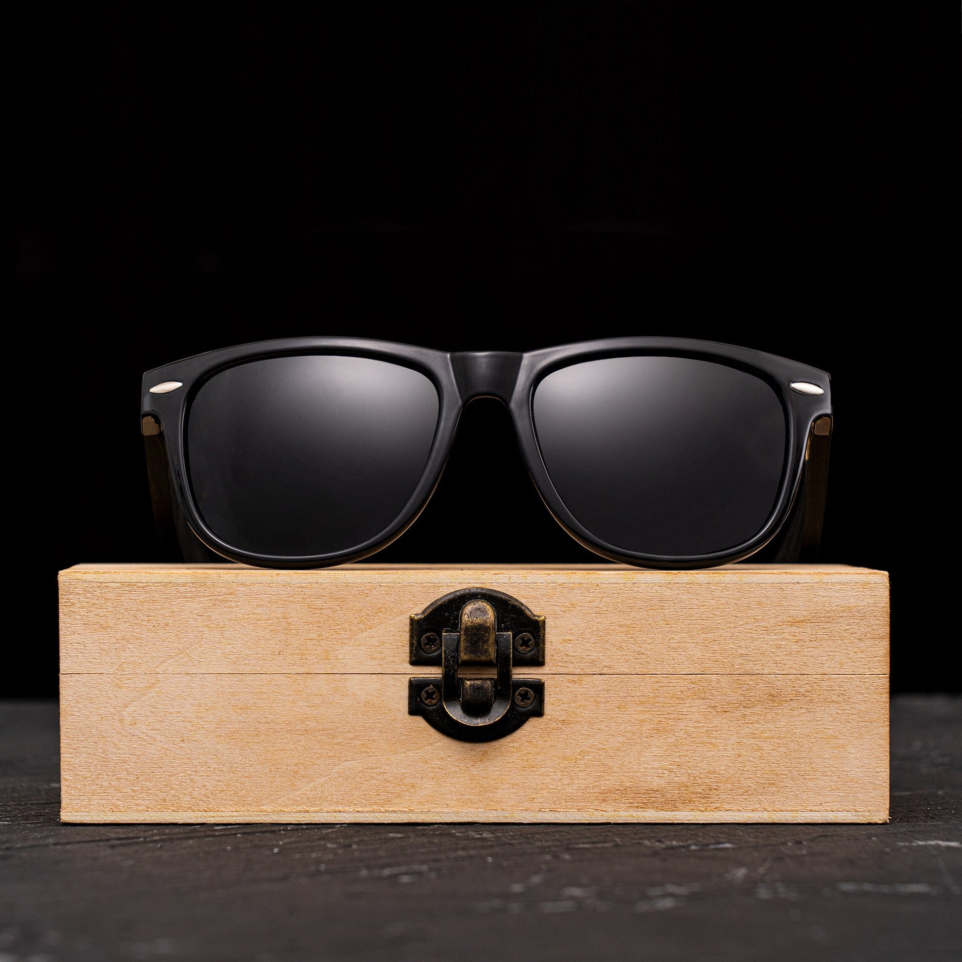 Personalized Ebony Wood Sunglasses, Engraved Wood Sunglasses, Groomsman Sunglasses, Groomsmen Proposal, Groomsmen Gifts, Bachelor Party Gift