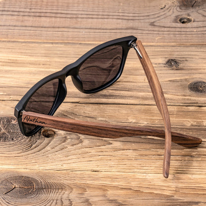 Personalized Wooden Sunglasses, Groomsmen Gifts, Custom Engraved Sunglasses, Groomsmen Proposal, Wedding Gifts for Guys, Bachelor Party Gift