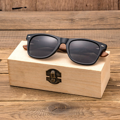 Personalized Wooden Sunglasses, Groomsmen Gifts, Custom Engraved Sunglasses, Groomsmen Proposal, Wedding Gifts for Guys, Bachelor Party Gift