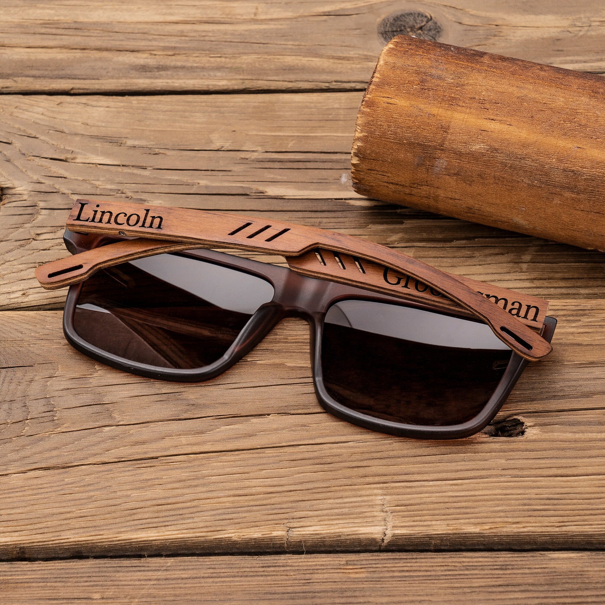 Groomsmen Sunglasses, Groomsmen Gifts, Custom Engraved Sunglasses, Groomsmen Proposal, Personalized Wooden Sunglasses, Wedding gift for guys