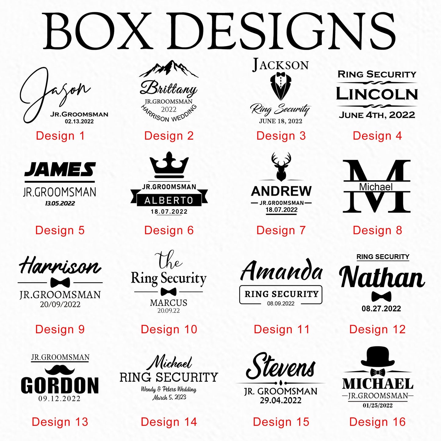 Jr. Groomsmen Gift Set, Engraved Pocket Watch, Walnut Wood Keychain, Ring Security Sunglasses, Wedding Gift for Kid, Custom Ring Bearer Gift