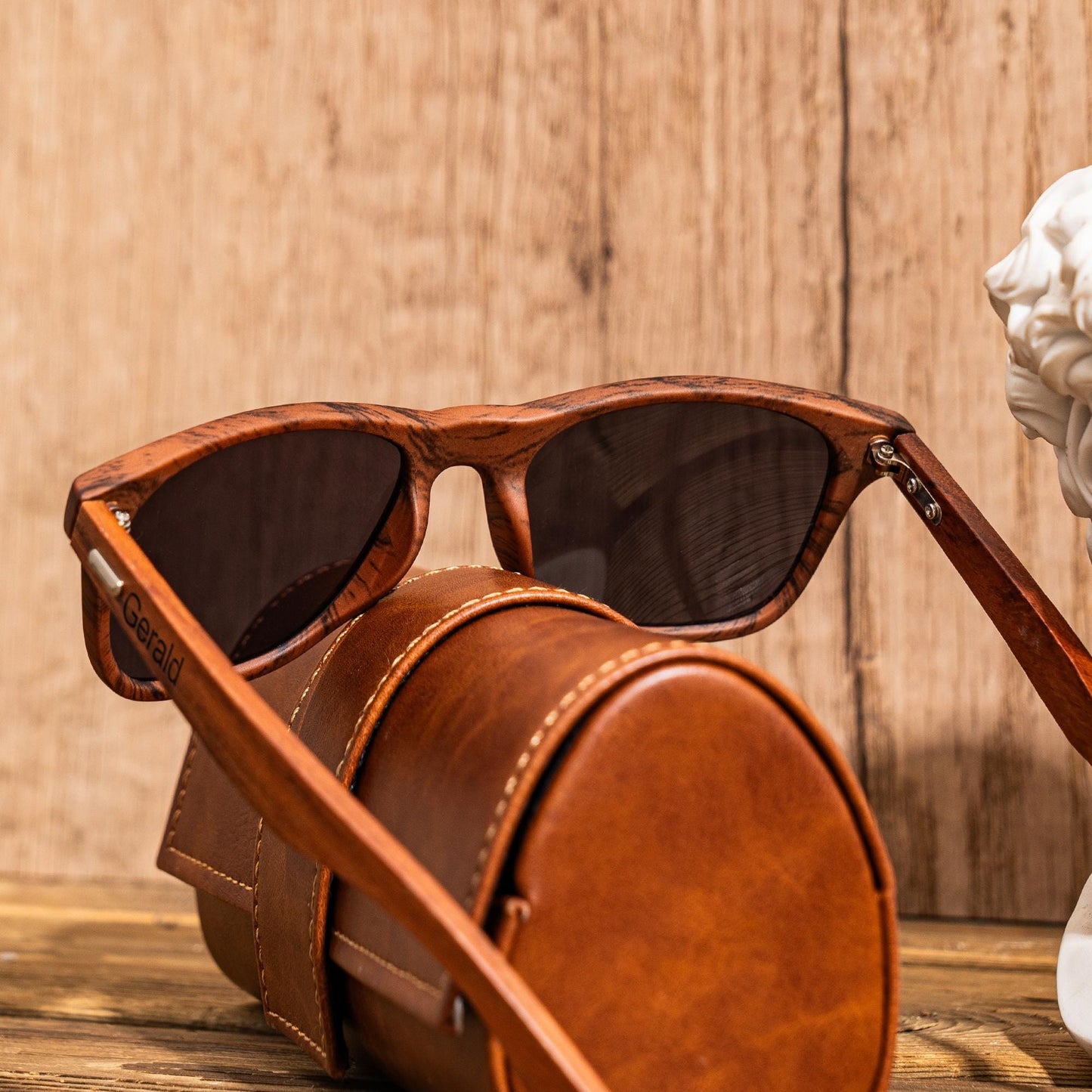 Personalized Mens Sunglasses with Leather Box, Groomsmen Gifts Idea, Best Man Gift, Bachelor Party Gifts, Wedding Party Gifts, Gift for Men