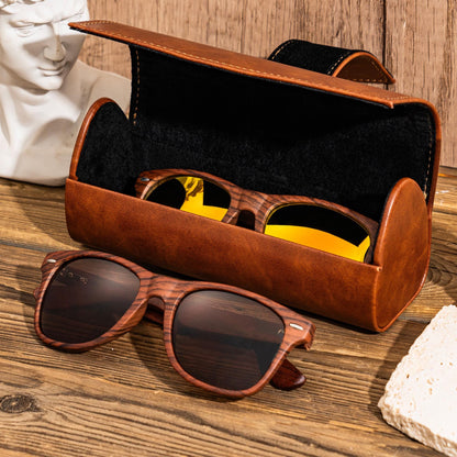 Personalized Mens Sunglasses with Leather Box, Groomsmen Gifts Idea, Best Man Gift, Bachelor Party Gifts, Wedding Party Gifts, Gift for Men